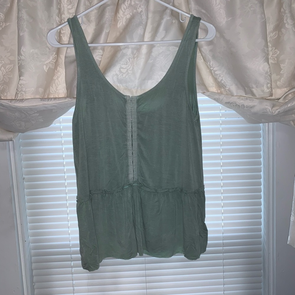 Soft and Sexy green tank top